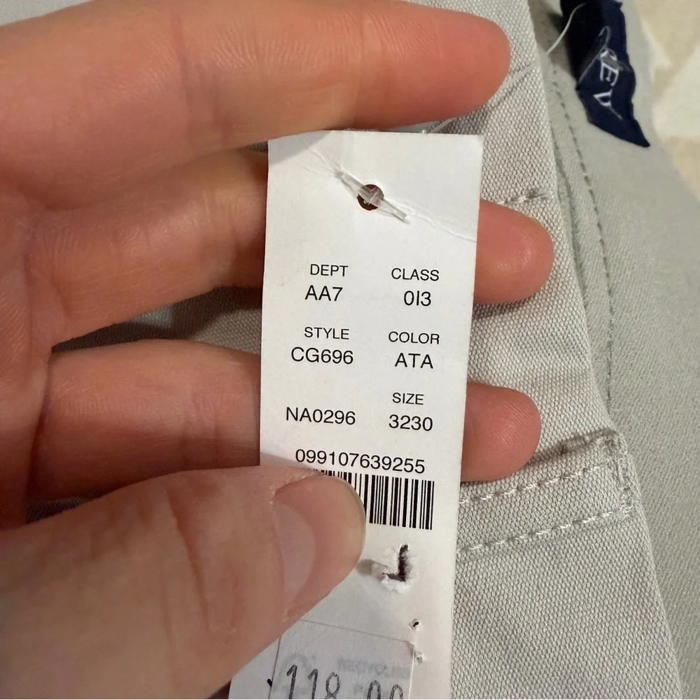 J crew ashen taupe 484 Slim-fit tech pant